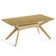 Table de salle à manger en bois 71 "Budapest-1851440687