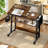 Brytanie Height Adjustable Standing Computer Desk with Power Outlets-130378938