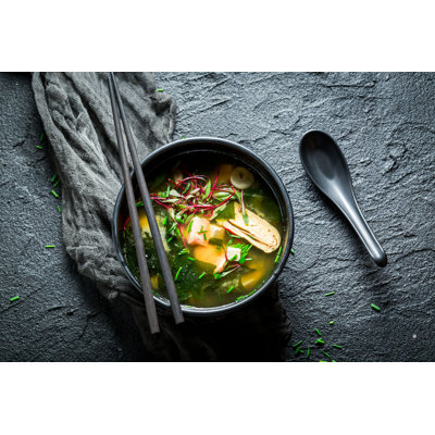 «Luzi Hot Miso Soup» par Shaiith - photographie sur toile tendue