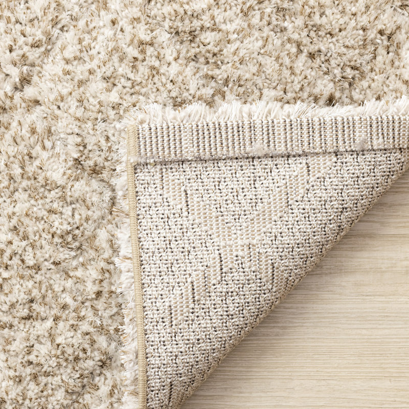 Tapis beige Keandria, Rectangle 5 pi 3 po x 7 pi 7 po