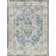 Antique Loom Blue/Beige Polyester powerloom Area Rug