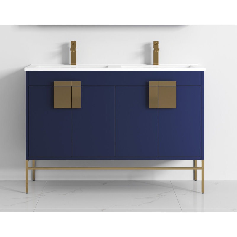 Ensemble de meuble-lavabo double 47 po Gere