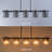 Beth 5-light Dimmable Kitchen Island Linear Pendant