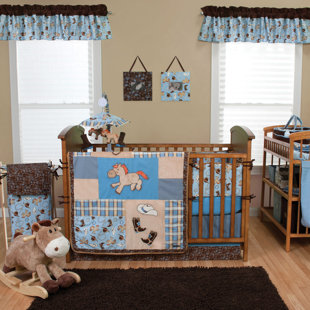 Cowboy Crib Bedding Set