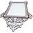 Moorish Coquillage Flat Wall Mirror