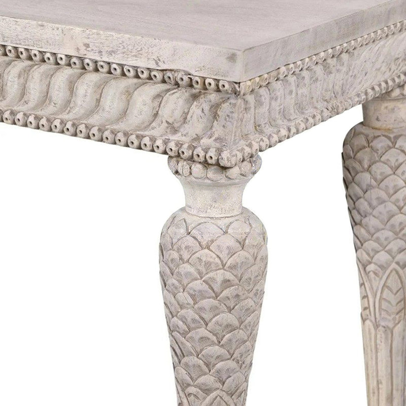 Console rétro de style français, H 31,5 po x l 70,9 po x P 17,7 po