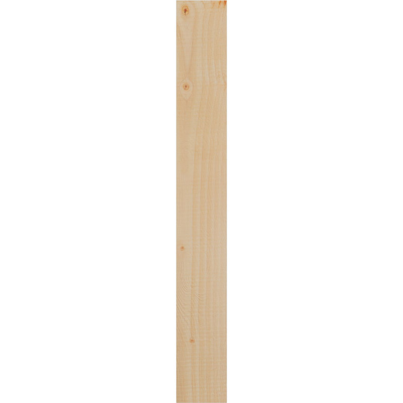 Corbeau Carmel, H 28 po x l 3,5 po x P 12 po, Sapin de Douglas, Lisse