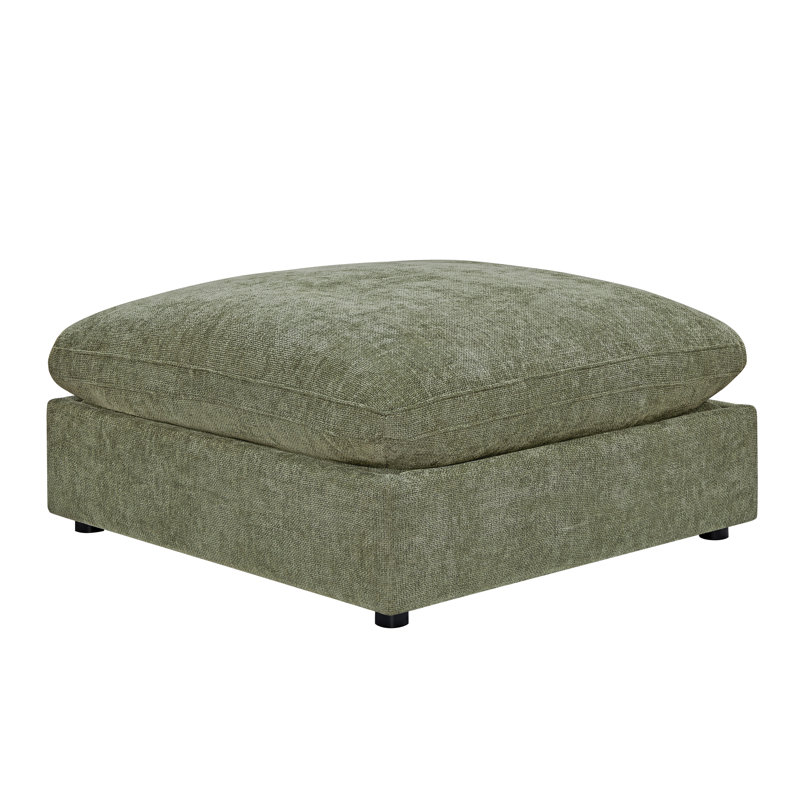Parkton Green Storage Ottoman