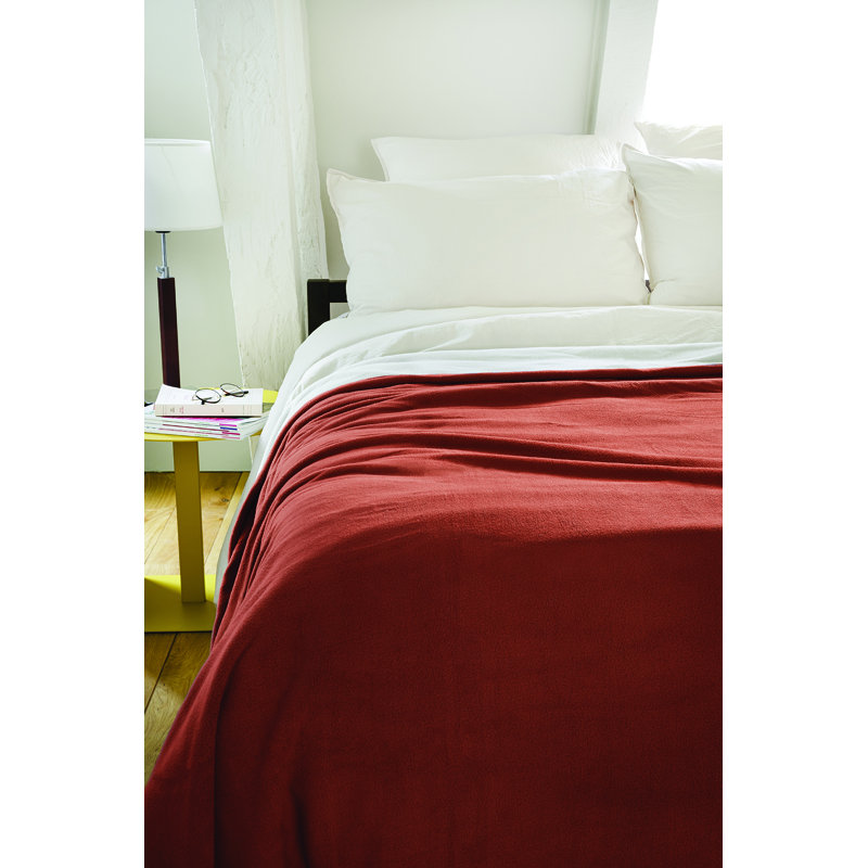 Aldos Blanket, W180 x L220cm, Ginger