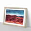 Sunset over Death Valley in California - Picture Frame Painting Print-55613537-55613536