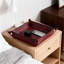 Plateau en cuir fait à la main pour les bijoux, les montres et les collations - imperméable, résistant aux taches et aux égratignures - Organisateur multifonctionnel de style nordique pour table basse et décoration intérieure-895926148