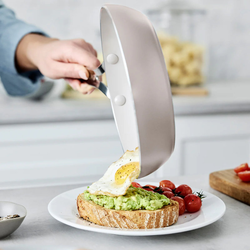 Ensemble de poêles à frire 2 pièces 8 po et 10 po GreenPan Nova, Argile