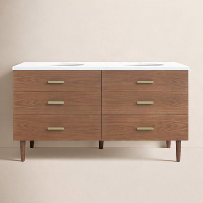 Dondi 54'' Double Bathroom Vanity