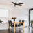 Durell 52'' Ceiling Fan with LED Lights-88506471