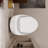 Ceramic Toilet In Egg Shape - Glossy White, 1.28 Single Flush, Stylish Bathroom Fixture White Weather-, User- Design