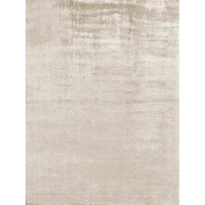 Purity Hand-Loomed Synthetic Ivory Area Rug