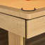 Tables de billard rectangulaires 75,98 "en polyester et bois manufacturé 75,98"-117279356-117279359