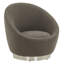 Fauteuil demi-tonneau pivotant de 32 cm Teston-182708469-182708471