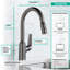 Robinet de cuisine à 2 jets rétractables, 1,75 gal / min Focus-55158310
