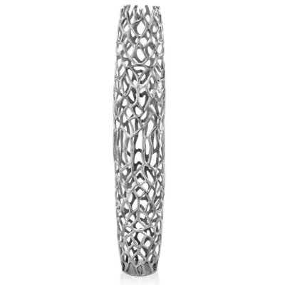 Babylon Rama Twigs Gold Barrel Floor Vase