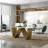 8 - Person Pedestal Dining Set-98550683