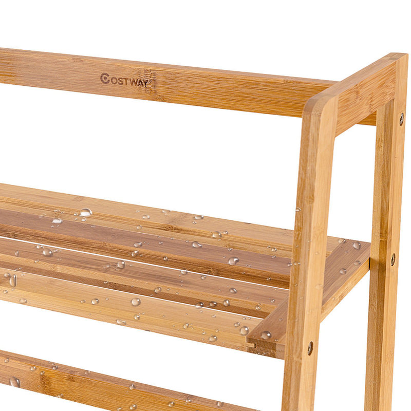 Oakengates 19'' W Solid Wood Storage Rack