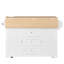 Multifunctional Extendable Kitchen Island Cart With US Standard Outlet