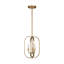 Lustre à trois lumières Loretto de Génération Éclairage -116119478-116119485-116119476