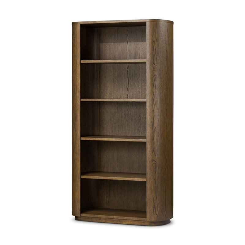 Pilar Bookcase, Medium Brown