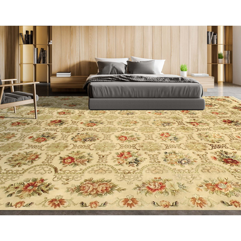 Elegance Oriental Area Rug, Rectangle 6' x 9'