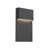 1-Light In Modern Simple Sqaure 10W/13W Integrated Led Outdoor Wall Sconce With Dusk To Dawn Sensor In Matte Black For Porch Patio-1145716475
