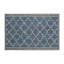 Tapis gris intérieur et extérieur Trellis