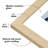 Picture Frame - Americanflat Frame with Mat - Wide Molding - Shatter-Resistant Glass-101064366-101064372
