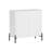 32" Accent Concise Cabinet In White