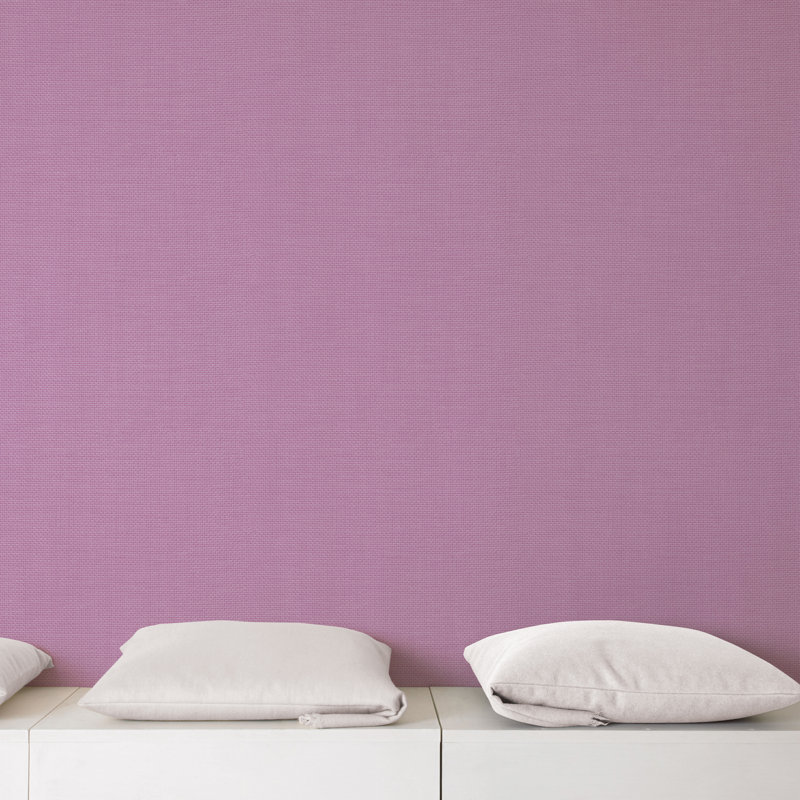 10m x 53cm Matte Wallpaper Roll, Magenta