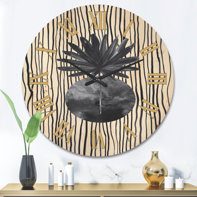 Solid Wood Wall Clock