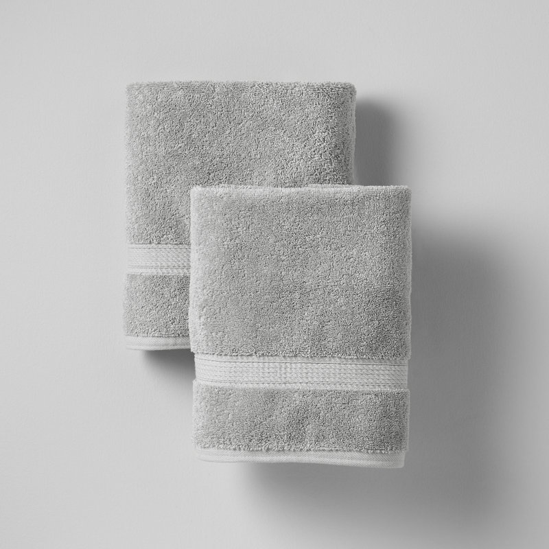 Serviette de bain en coton Payten Classic, Gris tourterelle