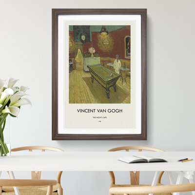 The Night Cafe Vol.2 by Vincent Van Gogh - Picture Frame Painting