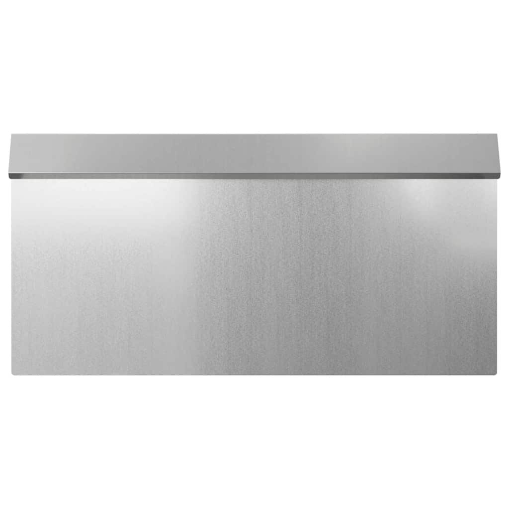 25cm H x 50cm W Galvanised Steel Hardware