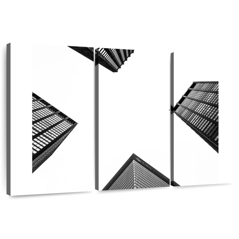 Lilie Urban High Rise Buildings, 36" H x 57" W
