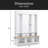 Elegant APP Controlled LED Light Hall Tree With 9 Hooks, Roman Column Design Natural Storage Bench With 3 Large Cabinets, Farmhouse Entryway Organizer With Shelves For Hallway-60745476