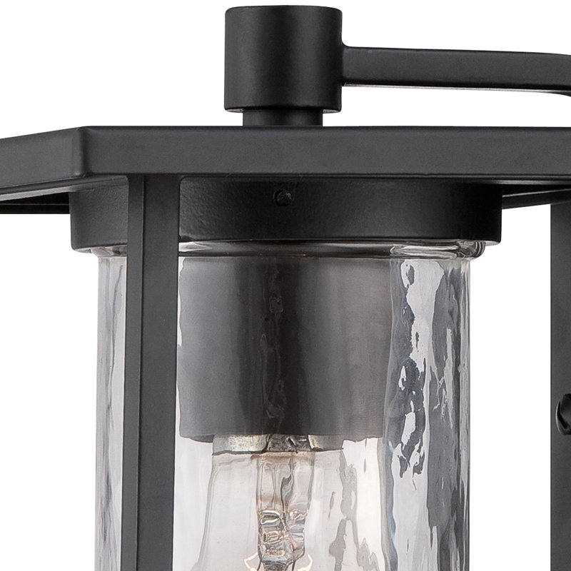 Aluminum Wall Light, 9" H x 6.5" W x 7.5" D