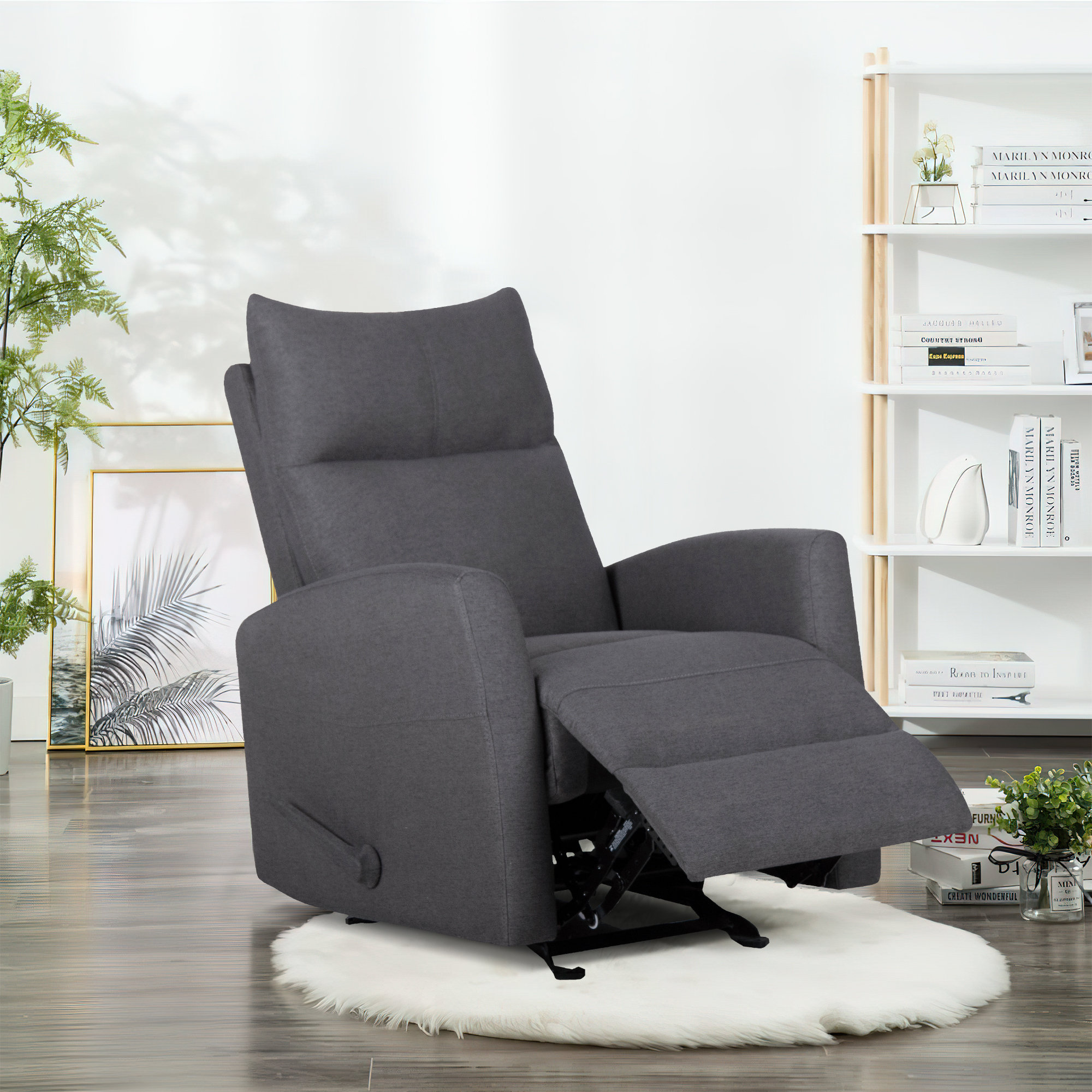 Ebern Designs 29.25'' Wide Manual Glider Standard Recliner | Wayfair