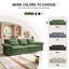 4 Seater Chenille Sofa-440502613