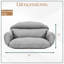 Coussin de balançoire double Smythe Modern-1613883529