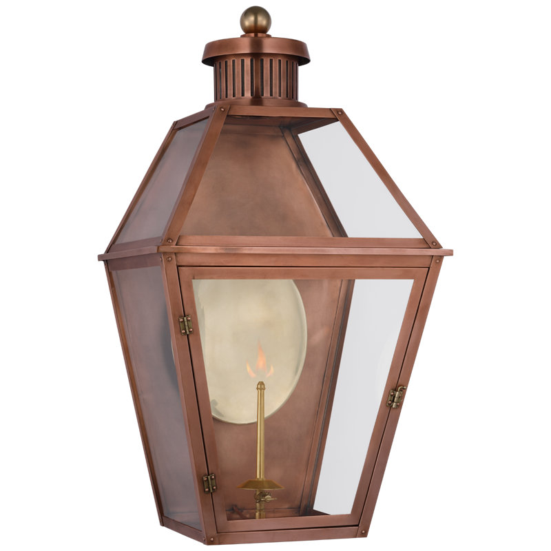 Stratford Gas 1 - Light Outdoor Wall Lantern, 32.25'' H x 18'' W x 14.75'' D