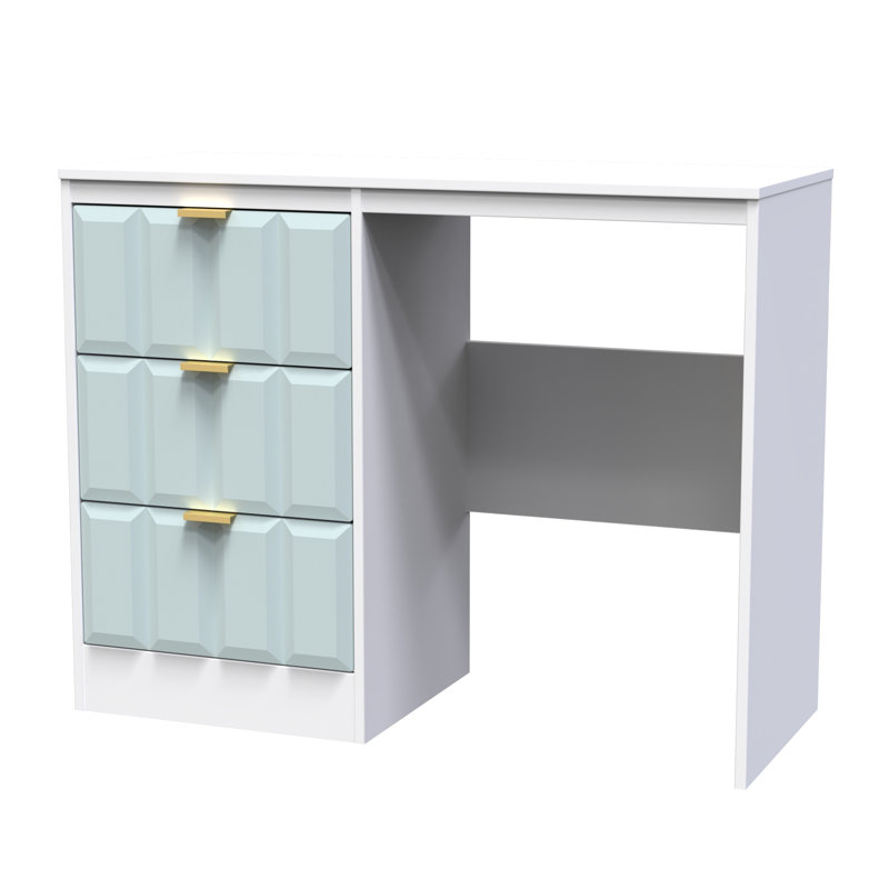 Besian 3 Drawer Vanity (Ready Assembled), Duck/White