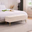 Banc de rangement en velours de 46 po de largeur pour le lit de la chambre à coucher dans le salon de la fenêtre du lit-919578974