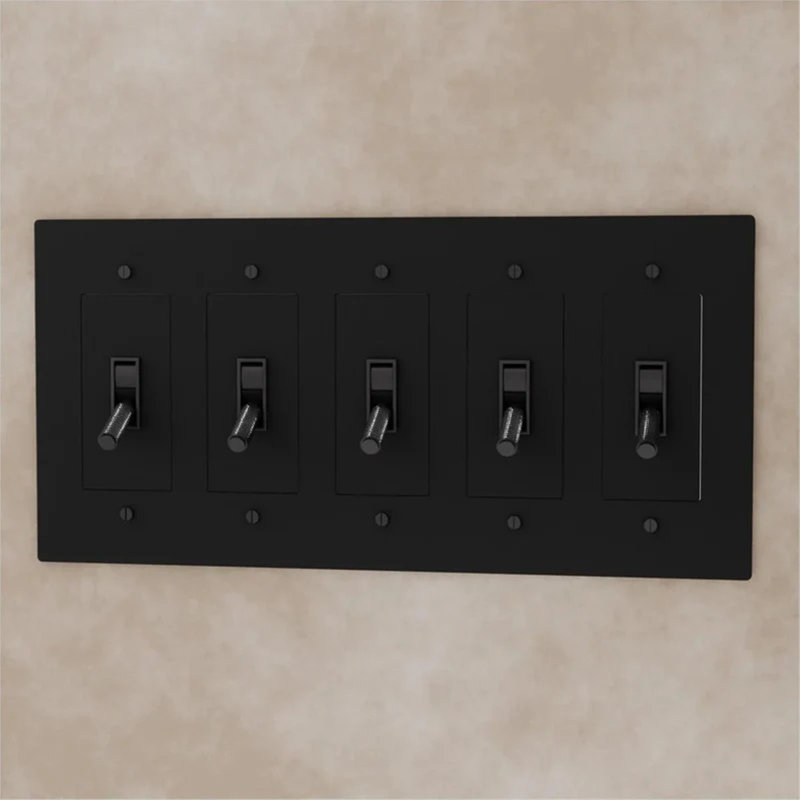 Toggle Switch, Black