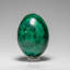 Genuine Polished Malachite Egg (235.8 Grams)
